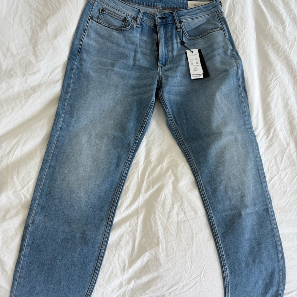 Rag & Bone Blue Slim Jeans Versatile Style